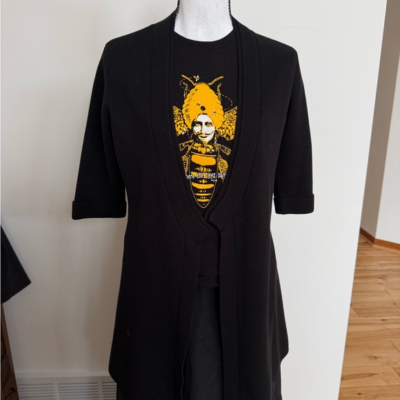 Eileen Fisher Sweaters - Eileen Fisher cotton silk open cardigan mid sleeves